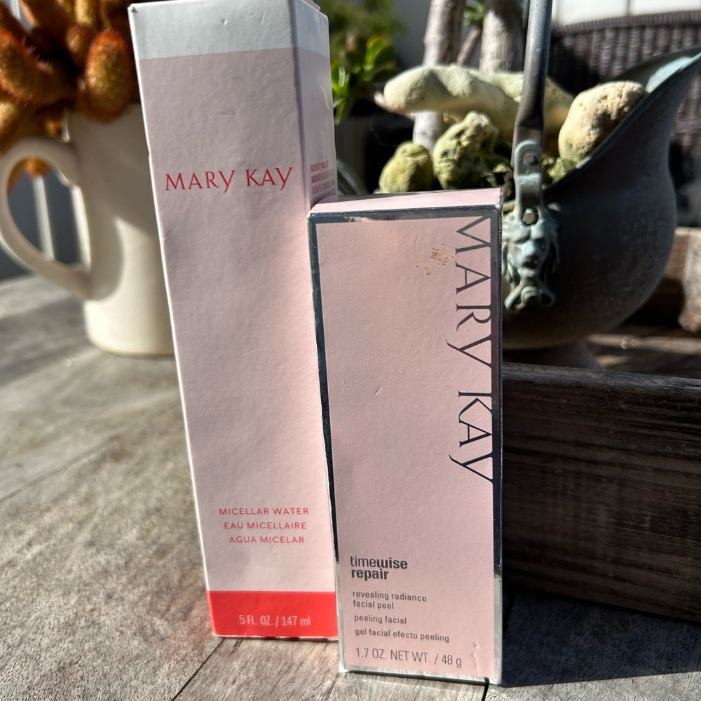 Mary Kay Timewise Repair Facial Peel 1.7 oz + Micellar Water - Pink 5 to oz new